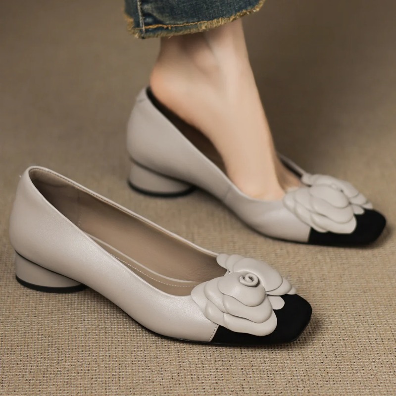 Women'S Shoes And Accessories - Женские туфли-лодочки из овчины размера плюс