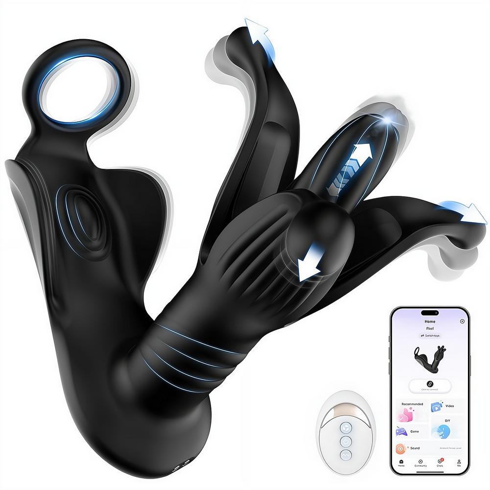 Women Accessories App - Беспроводной Bluetooth-вибратор-анальный стимулятор с дистанционным управлением