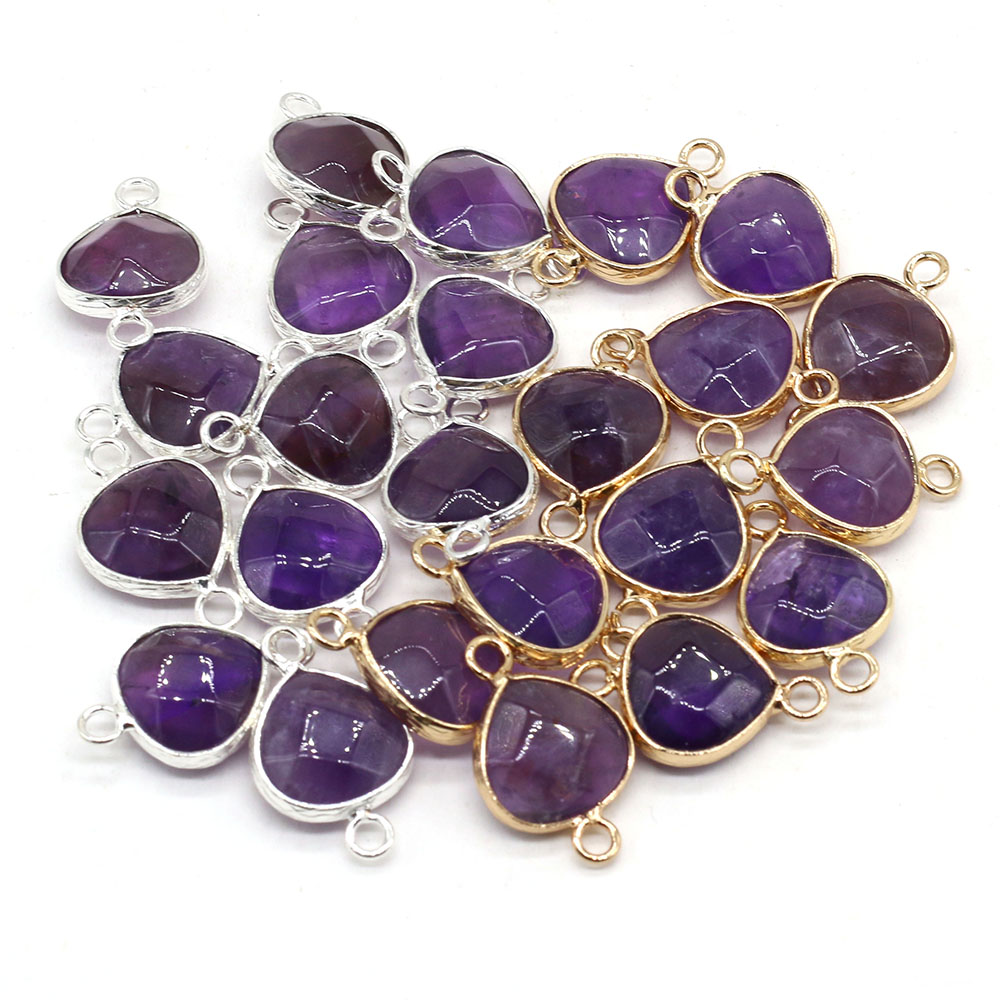 Women Accessories Dropshipping - 2 шт., соединители из натурального камня,