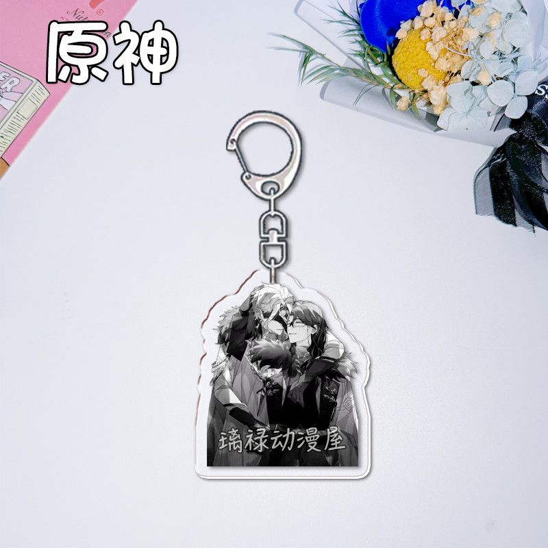 2 шт. брелоков Genshin Impact  – обзор и цена Women'S Anime Accessories