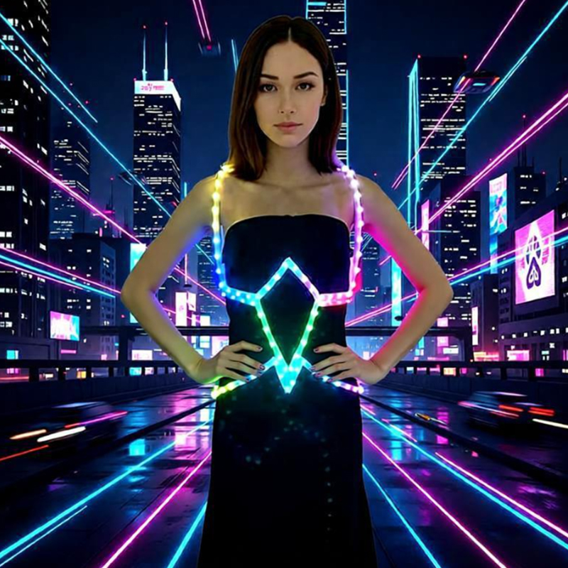 Светящийся разноцветный пояс у – обзор и цена Women Accessories App