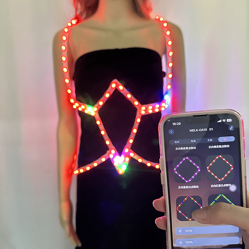 Светящийся разноцветный пояс у – обзор и цена Women Accessories App
